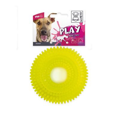 M-PETS DONUT - Ø 9 cm Bleu, Jaune, Orange
