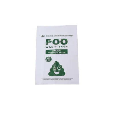 M-PETS-POO Sacs à crottes 100% Compostable & Biodégradable (60 sacs)