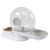 SNAIL Distributeur croquettes + eau GRIS