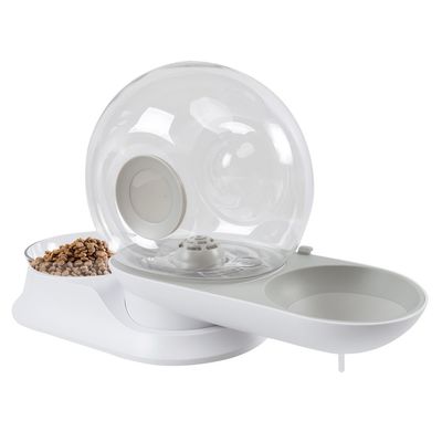 SNAIL Distributeur croquettes + eau ROSE