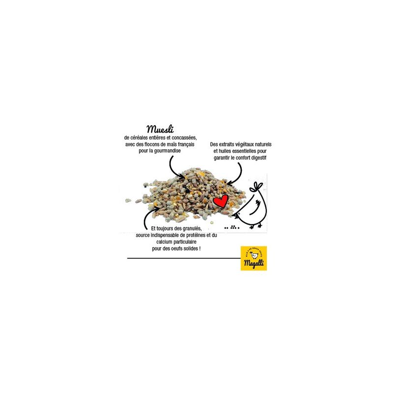 MAGALLI - Magalli Poules Pondeuses Santé+ - Oeufs et Vitalité