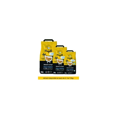 MAGALLI - Magalli Aliment Complet Poules Pondeuses Bleu Blanc Coeur