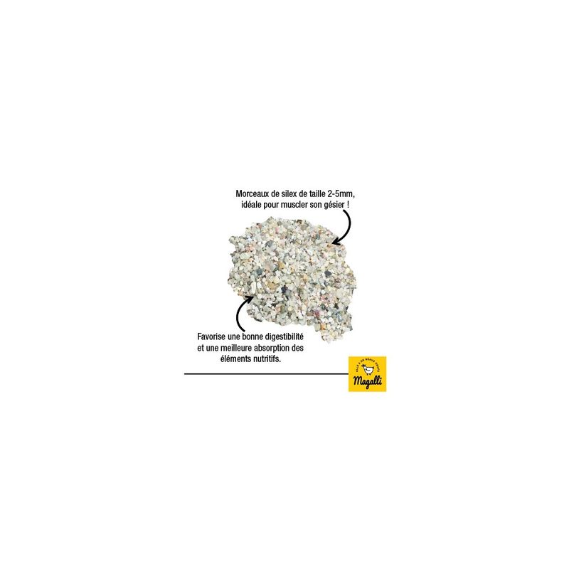 MAGALLI - Magalli Grit Poules - Digestion Et Coquilles Solides