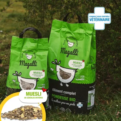 MAGALLI - Magalli Alimentation poule pondeuse bio