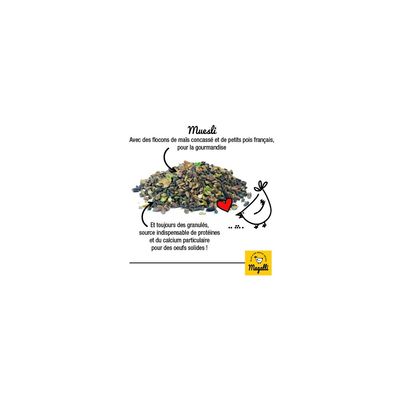 MAGALLI - Magalli Alleinfuttermittel für Zierhühner - Schönheit und Gesund