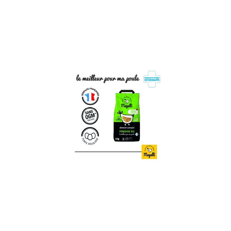 MAGALLI - Magalli Alimentation poule pondeuse bio