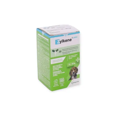 VETOQUINOL - Zylkène Plus 225 mg   Chiens (10-30 kg) - Vetoquinol VETOQUINOL - Zylkène Plus 225 mg   Chiens (10-30 kg) - Vetoquinol