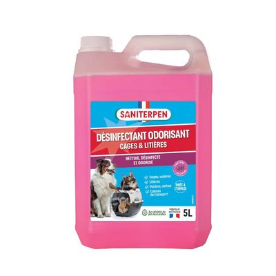 SANITERPERN - Saniterpen Désinfectant / Odeur Cages Litière