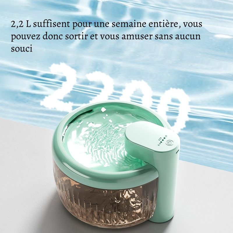 Petopia Dispenseur d'eau intelligent pour chat