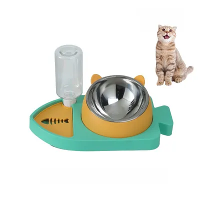 Petopia Baiser d'eau et distributeur de nourriture en pour animaux de compa Petopia Baiser d'eau et distributeur de nourriture en pour animaux de compa