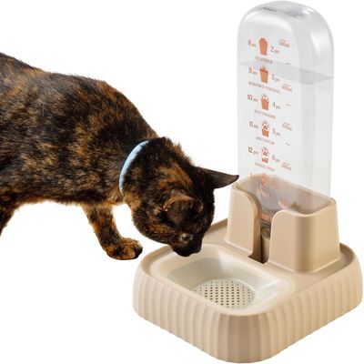 UAMLY Distributeur d'eau pour animaux de compagnie avec filtre