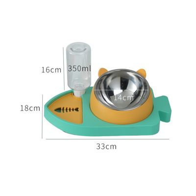 Petopia Baiser d'eau et distributeur de nourriture en pour animaux de compa