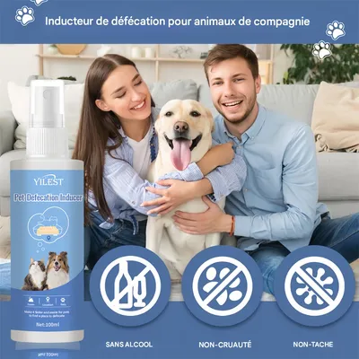 Pet Planet Spray inducteur de défécation pour animaux de compagnie