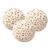 IntiMeg Lot de 3 balles naturelles à mâcher pour oiseaux