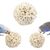 IntiMeg Lot de 3 balles naturelles à mâcher pour oiseaux