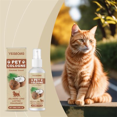 Pet Planet Spray déodorant à l'arôme de coco pour chats et chiens 100ml