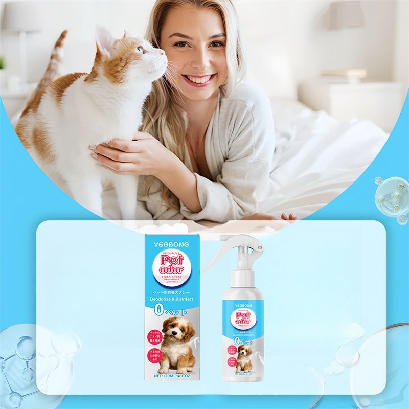 Pet Planet Spray déodorant pour chats et chiens 120ml