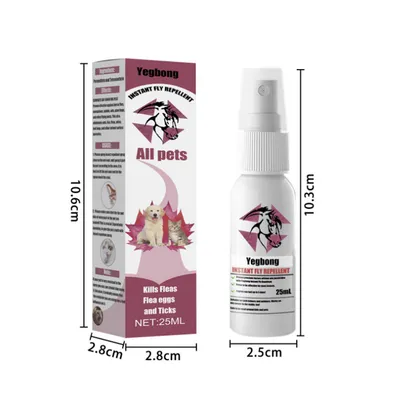 Pet Planet Spray antiparasitaire pour chats et chiens 25ml