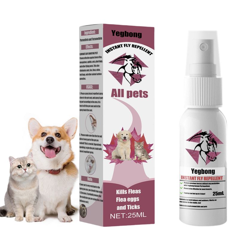 Pet Planet Spray antiparasitaire pour chats et chiens 25ml