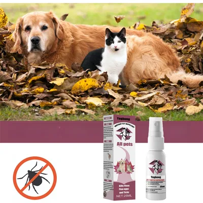 Pet Planet Spray antiparasitaire pour chats et chiens 25ml