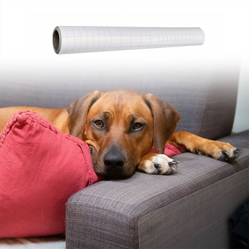 Pet Planet Ruban protecteur anti-griffures en PVC pour canapé
