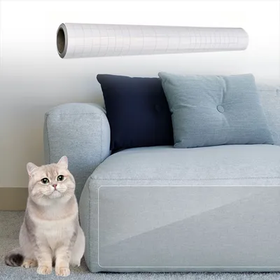 Pet Planet Ruban protecteur anti-griffures en PVC pour canapé Pet Planet Ruban protecteur anti-griffures en PVC pour canapé