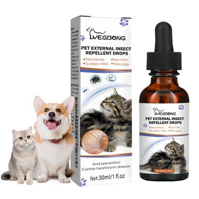 Pet Planet Lotion antiparasitaire externe pour animaux de compagnie