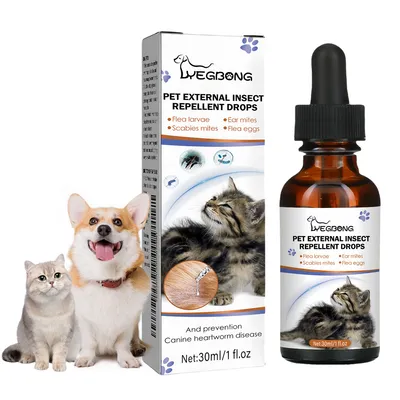 Pet Planet Lotion antiparasitaire externe pour animaux de compagnie