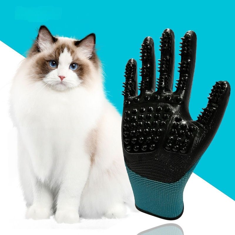Petopia Gant de toilettage pour animaux de compagnie