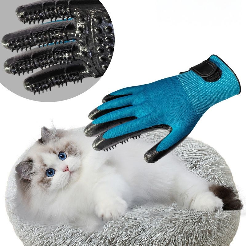 Petopia Gant de toilettage pour animaux de compagnie