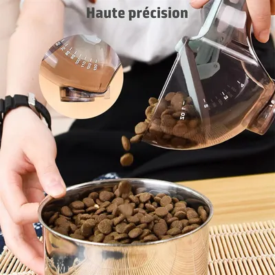 Petopia Cuillère doseuse pour croquettes de chat et de chien