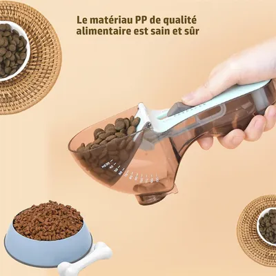 Petopia Cuillère doseuse pour croquettes de chat et de chien