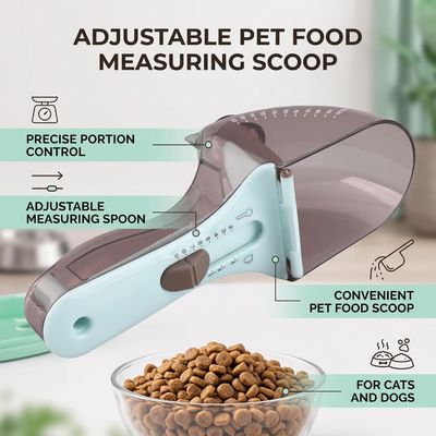 Petopia Cuchara medidora para croquetas de gato y perro