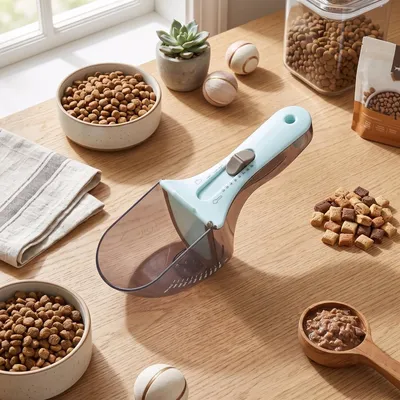 Petopia Cuchara medidora para croquetas de gato y perro