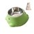 Petopia Bol en acier inoxydable pour chats et chiens en forme de dinosaure