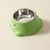 Petopia Bol en acier inoxydable pour chats et chiens en forme de dinosaure