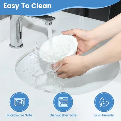 UAMLY Gamelle surélevée anti-avalement en céramique pour chat