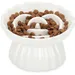 UAMLY Keramik-Katzennapf mit Verschluckschutz