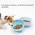 Petopia Bol anti - glouton en silicone pour chiens et chats