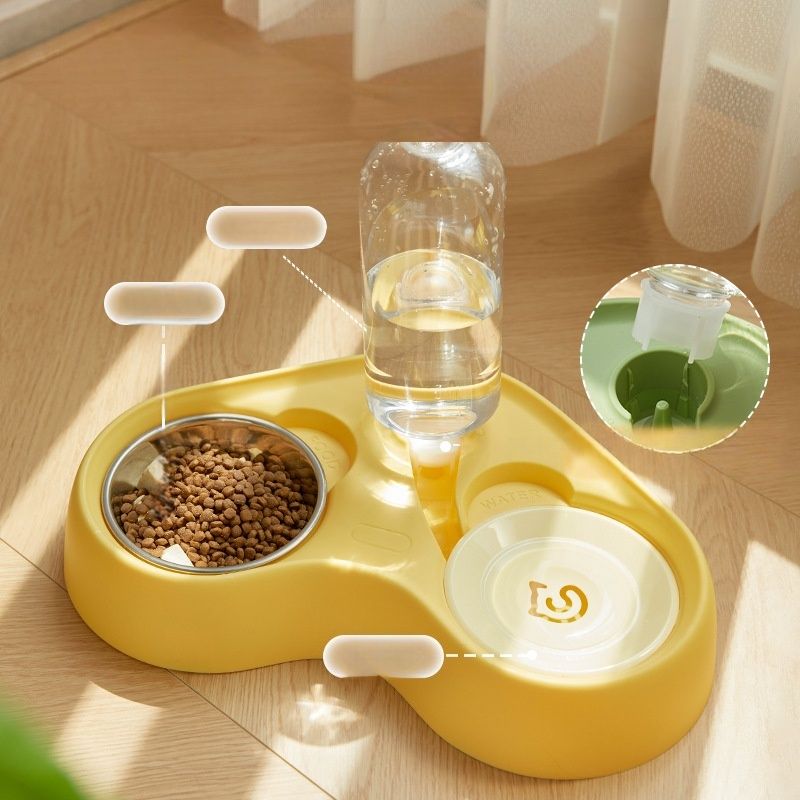 Petopia Nourrisseur et abreuvoir combiné pour chats