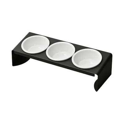 UAMLY Gamelle surélevée 3 en 1 pour chat en céramique