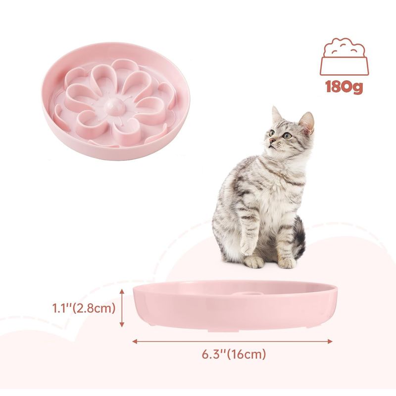 UAMLY Gamelle anti-glouton pour chat