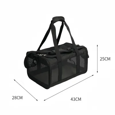 FurryFusion Sac de transport souple pour chien