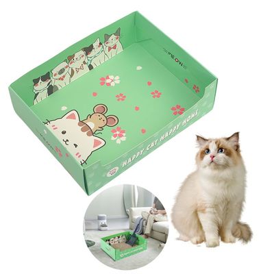 Pet Planet Boîte à litière jetable pour chat