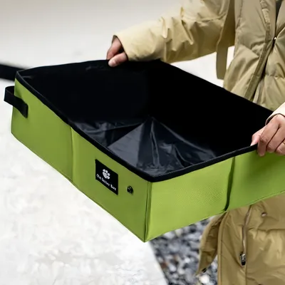 FurryFusion Bac à litière pliable