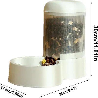 Petopia Distributeur d'eau et de nourriture automatique pour animaux de com
