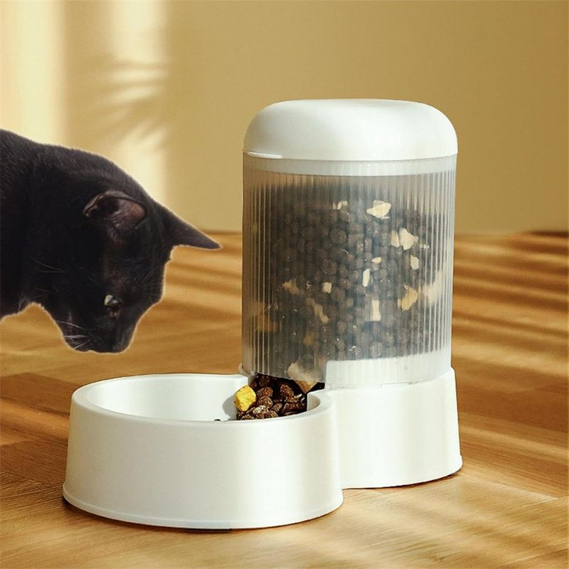 Petopia Distributeur d'eau et de nourriture automatique pour animaux de com