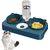 UAMLY Distributeur automatique de nourriture et d'eau 3 en 1 pour chat