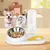 UAMLY Ensemble de gamelles doubles pour chat, avec bouteille d'eau