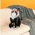 Perruque pour animaux: Simili-cheveux réaliste, ajustable
